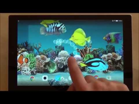 Descargar Coral Fish 3D Live Wallpaper Personalización para Android captura de pantalla 8