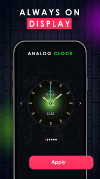 Descargar Always On Display - AOD Arte y Diseño para Android captura de pantalla 6