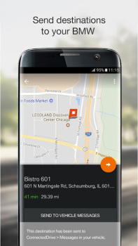 Descargar BMW Connected Viajes para Android captura de pantalla 2