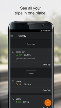 Descargar BMW Connected Viajes para Android captura de pantalla 3