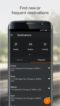 Descargar BMW Connected Viajes para Android captura de pantalla 5
