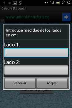Descargar Calculador de Diagonales Educación para Android captura de pantalla 2