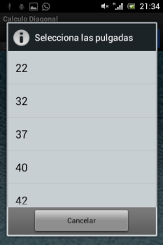 Descargar Calculador de Diagonales Educación para Android captura de pantalla 5