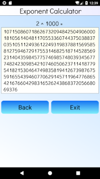 Descargar Exponente Calculadora Herramientas para Android captura de pantalla 3