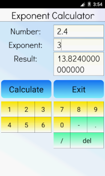 Descargar Exponente Calculadora Herramientas para Android captura de pantalla 5