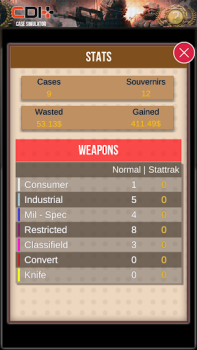 Descargar Open Case Simulator Simuladores para Android captura de pantalla 7