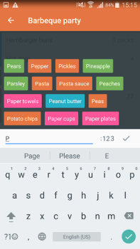 Descargar Buy Me a Pie! Lista Compras para Android captura de pantalla 2