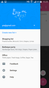 Descargar Buy Me a Pie! Lista Compras para Android captura de pantalla 3