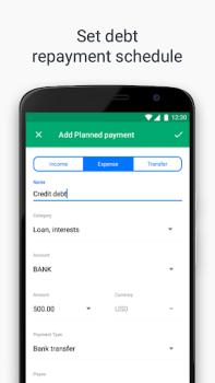 Descargar Wallet: rastreador de finanzas Finanzas para Android captura de pantalla 6