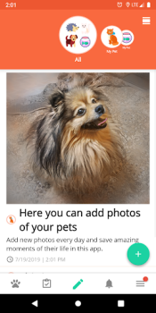 Descargar Diario de cuidados de animales y mascotas Estilo de vida para Android captura de pantalla 3