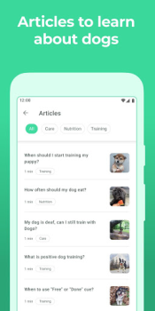 Descargar Dogo — Entrenador de perros Educación para Android captura de pantalla 6