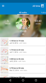 Descargar Dog Walk - Track your dogs! Estilo de vida para Android captura de pantalla 4