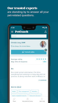 Descargar PetCoach Ask a vet online 24/7 Medicamento para Android captura de pantalla 2