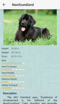 Descargar Dog Breeds Libros y referencia para Android captura de pantalla 2