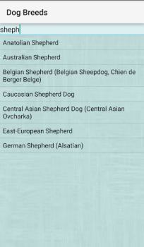 Descargar Dog Breeds Libros y referencia para Android captura de pantalla 4