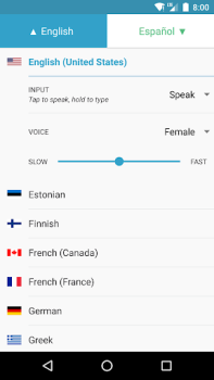 Descargar SayHi Traducir Educación para Android captura de pantalla 2