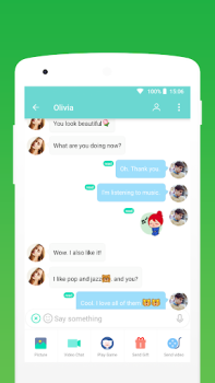 Descargar SayHi! Chat, Encuentros, Citas Social para Android captura de pantalla 2