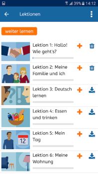 Descargar A1-Deutsch Educación para Android captura de pantalla 2
