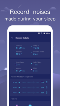 Descargar Sleep Monitor: Sleep Tracker Salud y estado fisico para Android captura de pantalla 5