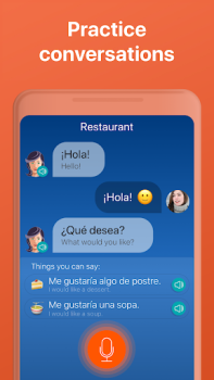 Descargar Aprende idiomas - Mondly Educación para Android captura de pantalla 4