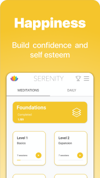 Descargar Serenity: Meditación Salud y estado fisico para Android captura de pantalla 4