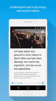 Descargar FluentU: Learn Language videos Educación para Android captura de pantalla 2