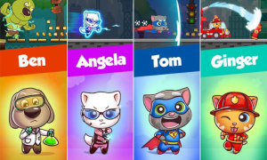 Descargar Talking Tom Candy Run Arcada para Android captura de pantalla 4