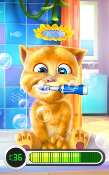 Descargar Talking Ginger Juegos casuales para Android captura de pantalla 7