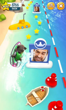 Descargar Аквабайк Говорящего Тома Juegos casuales para Android captura de pantalla 4