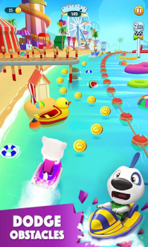 Descargar Talking Tom Jetski 2 Juegos casuales para Android captura de pantalla 3