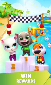 Descargar Talking Tom Jetski 2 Juegos casuales para Android captura de pantalla 6