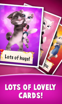 Descargar Cartas de amor de Talking Tom Entretenimiento para Android captura de pantalla 2