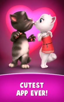 Descargar Cartas de amor de Talking Tom Entretenimiento para Android captura de pantalla 5