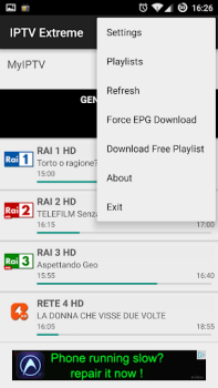 Descargar IPTV Extreme Editores y reproductores de video para Android captura de pantalla 2