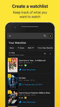 Descargar IMDb Cine & TV Entretenimiento para Android captura de pantalla 5