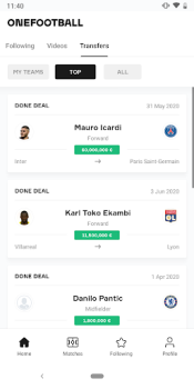 Descargar OneFootball - Soccer Scores Deporte para Android captura de pantalla 6