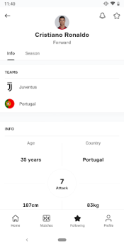 Descargar OneFootball - Soccer Scores Deporte para Android captura de pantalla 7