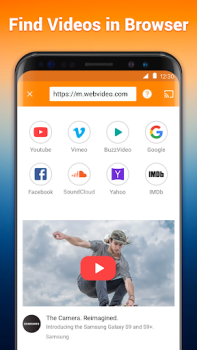Descargar WebCast: Transmitir a smart TV Editores y reproductores de video para Android captura de pantalla 2