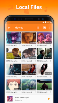 Descargar WebCast: Transmitir a smart TV Editores y reproductores de video para Android captura de pantalla 4