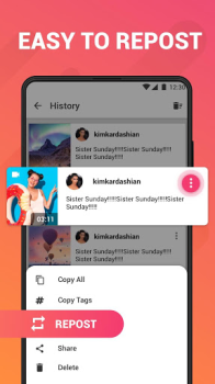 Descargar Story Saver for Instagram Editores y reproductores de video para Android captura de pantalla 2