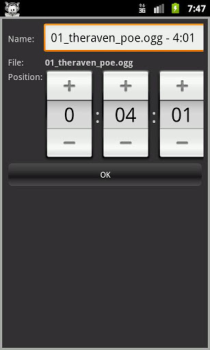 Descargar MortPlayer Audio Books Música y audio para Android captura de pantalla 5