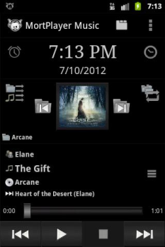 Descargar MortPlayer Music Música y audio para Android captura de pantalla 3