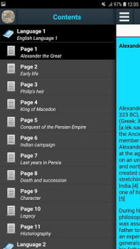 Descargar Biografía de Alejandro Magno Libros y referencia para Android captura de pantalla 7