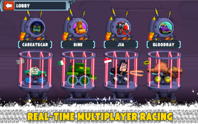 Descargar Car Eats Car Multiplayer Race Raza para Android captura de pantalla 2
