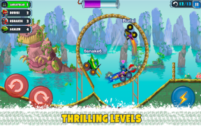 Descargar Car Eats Car Multiplayer Race Raza para Android captura de pantalla 3