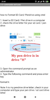 Descargar CMD Command Prompt 100+ Best Commands Educación para Android captura de pantalla 6