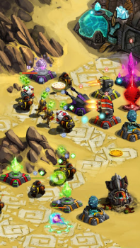 Descargar Ancient Planet Tower Defense Estrategias para Android captura de pantalla 4