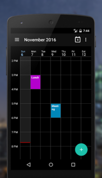 Descargar Etar - OpenSource Calendar Trabajo para Android captura de pantalla 2