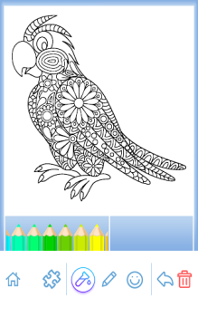 Descargar Libro para colorear Mandala Educación para Android captura de pantalla 7