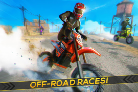 Descargar Motos Cross: Carreras Offroad Raza para Android captura de pantalla 3